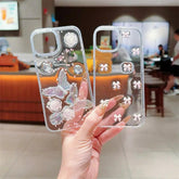 Japanese And Korean Love Rose Phone Case Charge Hub X